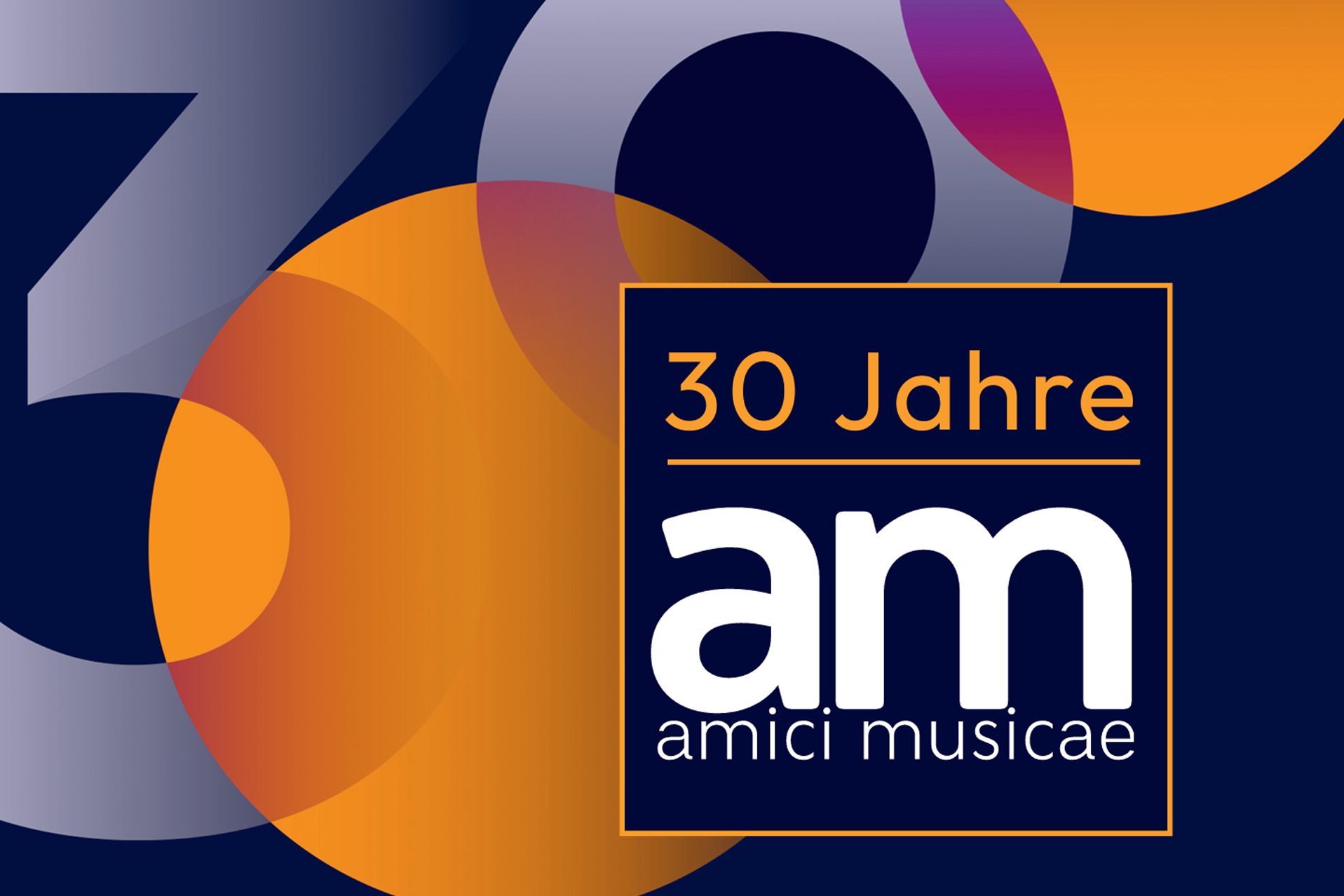 Jubiläum: 30 Jahre amici musicae
