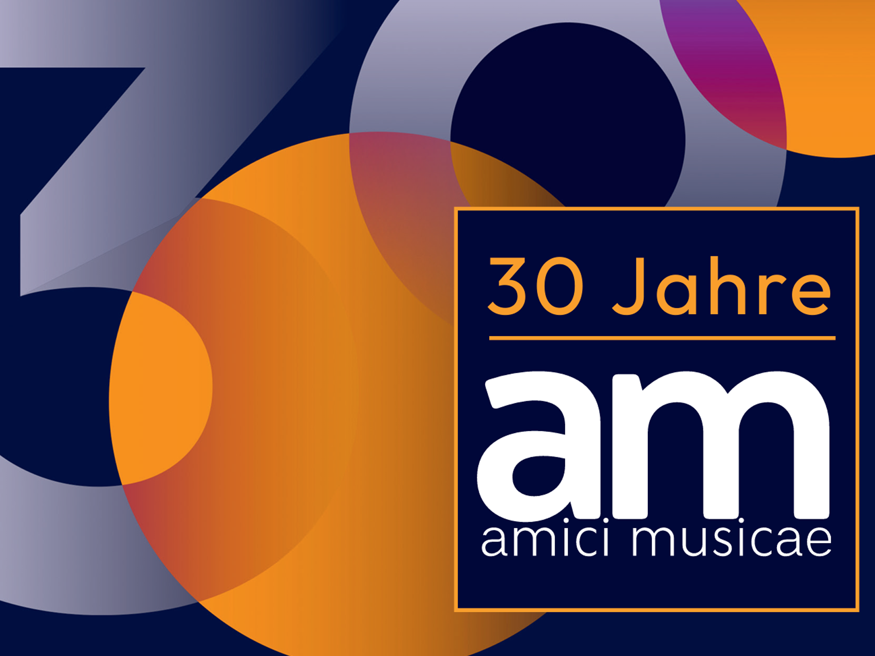 Jubiläum: 30 Jahre amici musicae